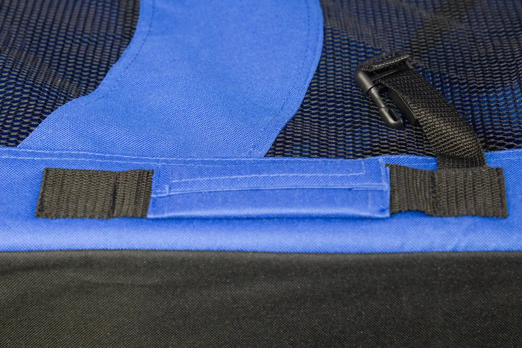  Hundetransportbox Transportbox Reisetasche Transporttasche Gr. XXL Hundebox Blau