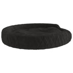  VidaXL Hundebett Schwarz 70x55x23 Cm Plüsch