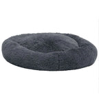  VidaXL Waschbares Hunde- & Katzenkissen Dunkelgrau 90x90x16 Cm Plüsch