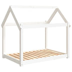  VidaXL Hundebett Weiß 101x70x90 Cm Massivholz Kiefer