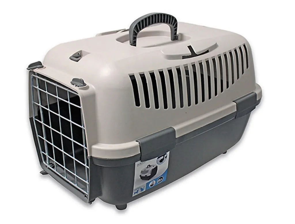  Kunststoff Transportbox Für Tiere Metalltür 32 X 48 X 32 Cm