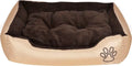  VidaXL Warmes Hundebett Mit Polsterkissen L