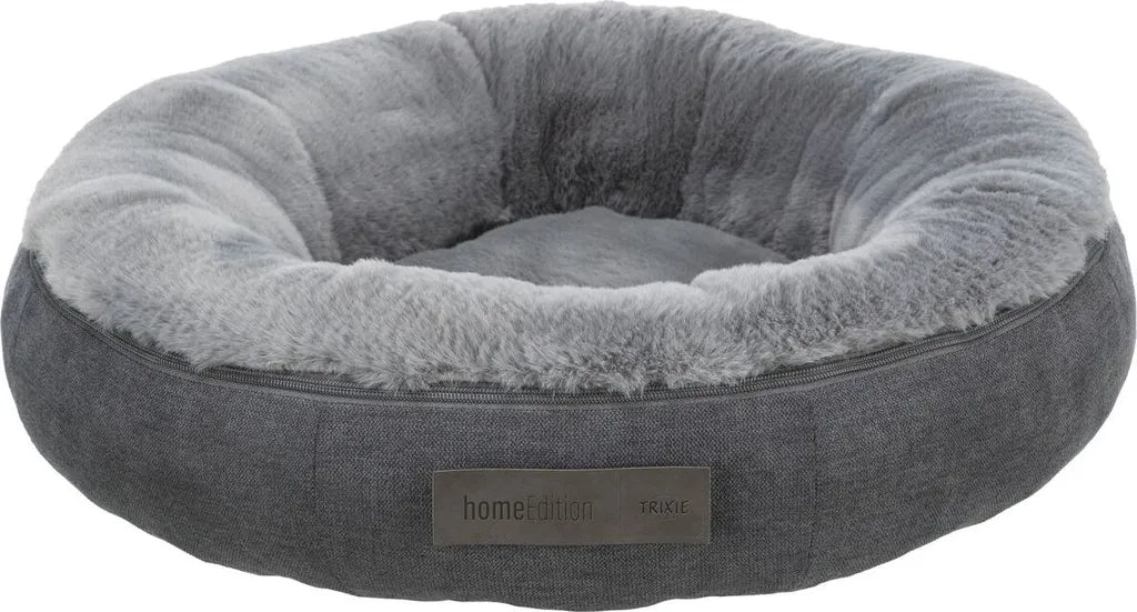  Donut Hundebett Bett Liano Grau, Maße:70cm Durchmesser