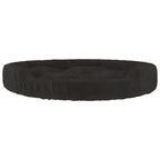  VidaXL Hundebett Schwarz 70x55x23 Cm Plüsch
