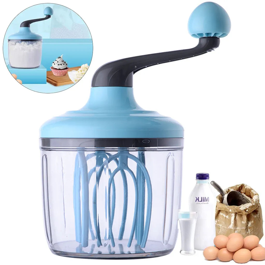  Schneebesen Küche, Milchschläger, Manueller Multifunktionaler Handmixer Für Sahne, Gefrostete Sahne, Kekse, Milchschaum, Instantbohnen, Küchenutensilien