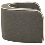  VidaXL Klappbares Hundesofa 76x71x30 Cm Waschbare Kissen Leinen Grau