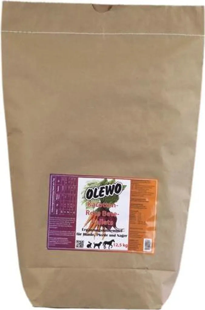  Olewo Karotten - Rote Bete - Pellets 12,5kg