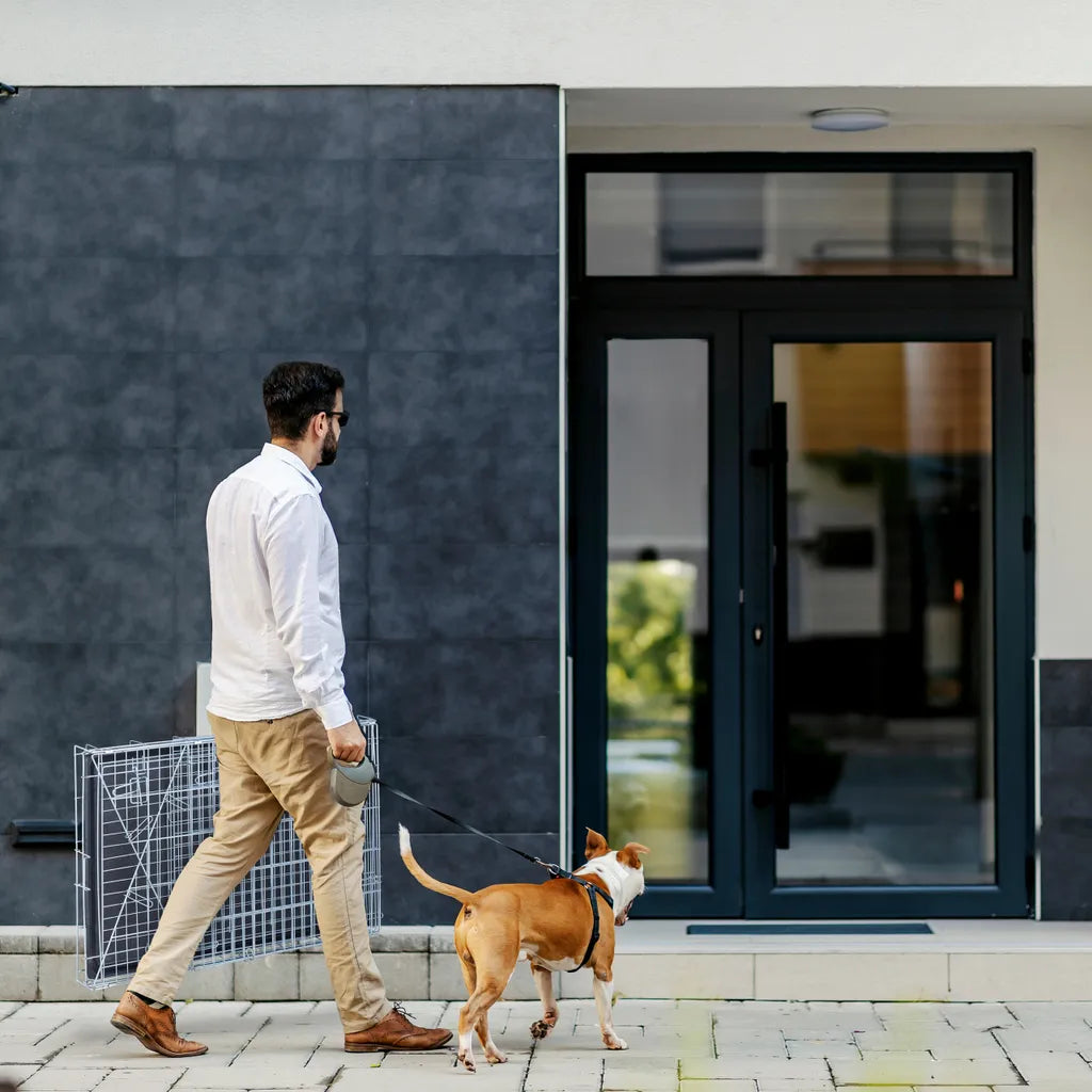  Relaxdays Faltbarer Hundekäfig Mit Boden