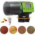  Futterautomat Aquarium, Automatisierte Futterspender Für Fische Mit 4 Mal Fütterung Zeit Einstellung, Geeignet Für Aquarium, Fischtank Und Schildkrötentank