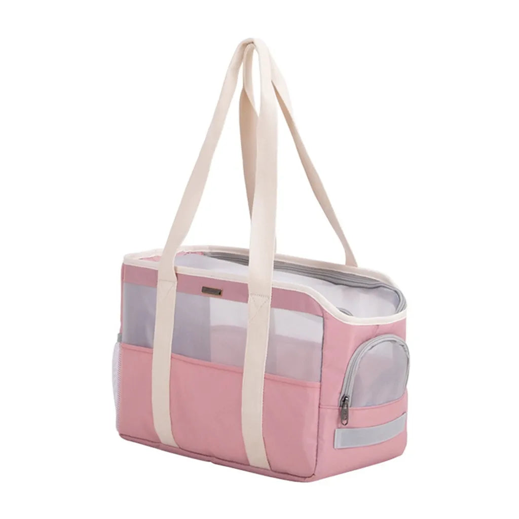  Hundetasche Hundebox Transporttasche Für Hunde Katzen,40 X 20 X 26 Cm Rosa