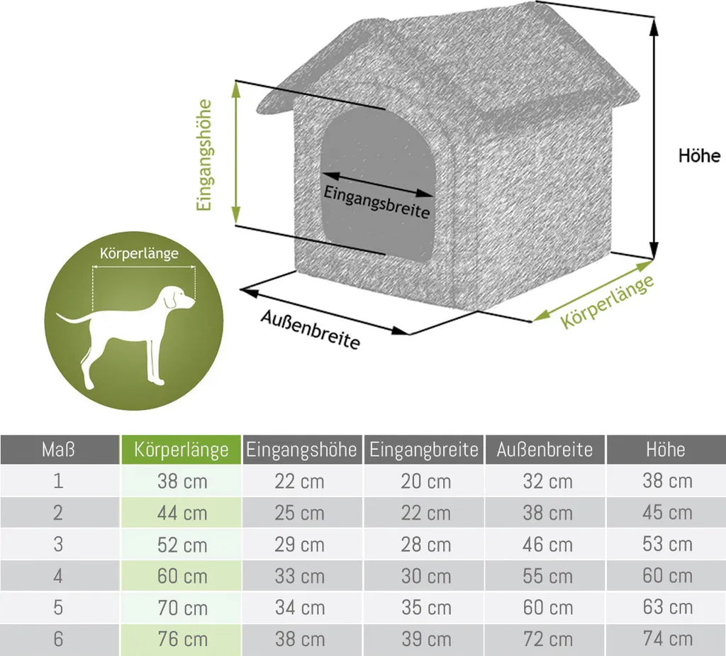  HobbyDog Hundehütte Hundebett Tierbett Katzenbett - Standard - 60 X 60 X 55 Cm [Größe: R4] - Beige Mit Pfoten