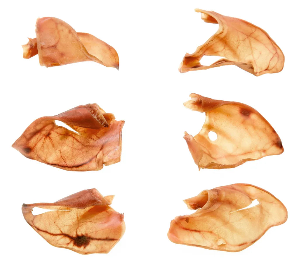  Dehner Hundesnack, Schweineohren, 25 Stück, 1050 G