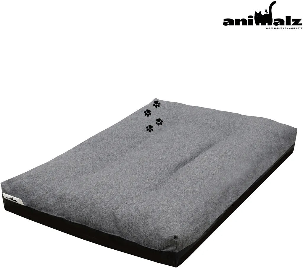  Hundebett Katzenbett Hundekorb Hundekissen Schlafplatz Tierbett Katzenorb Größe: Grau XXL - 120 X 80 X 14 Cm