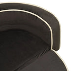  VidaXL Hundesofa Klappbar Dunkelgrau 73x67x26 Cm Plüsch Kissen