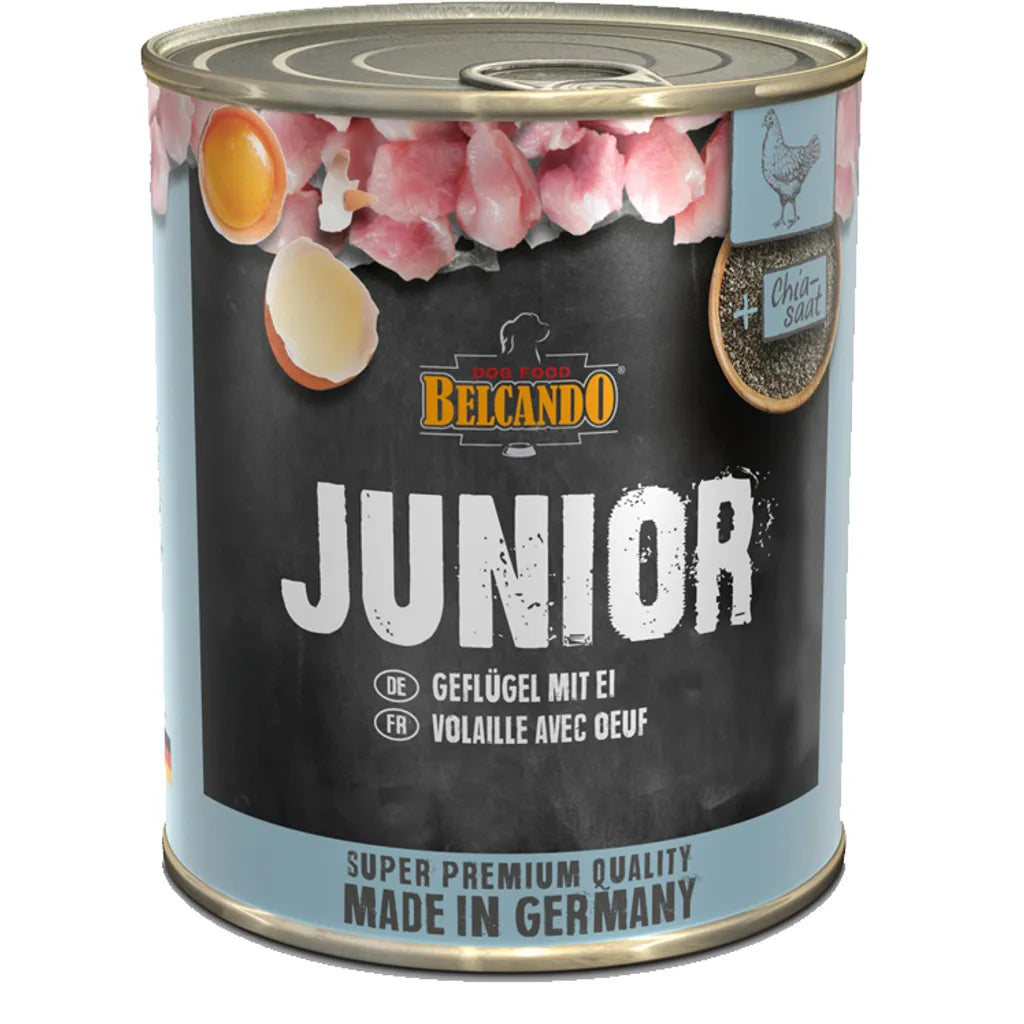  BELCANDO Junior Geflügel & Ei 800 G