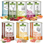  11x410g - Schecker Hundemenü Hundefutter Dosen - Nassfutter Zum Testen