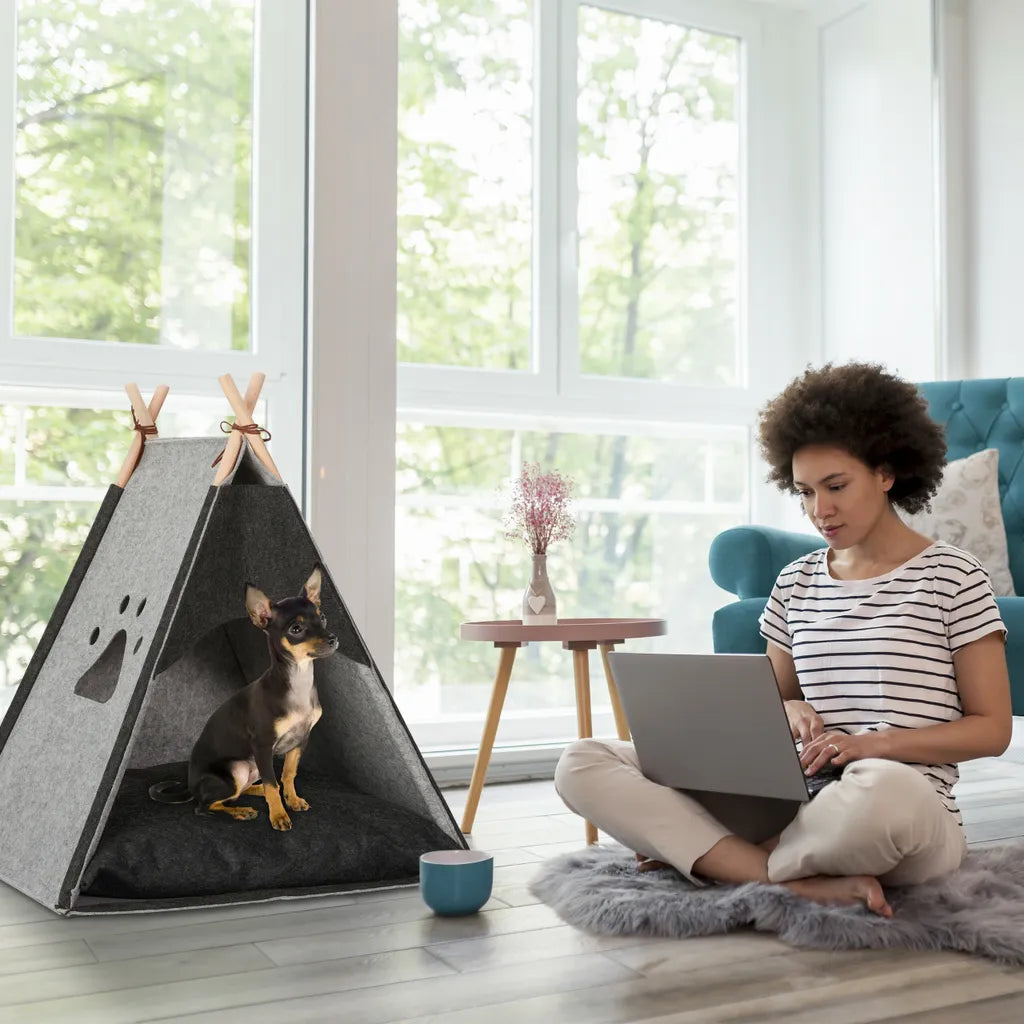  Relaxdays Hundezelt Aus Filz