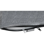  Juskys Hundebett Sheena XL Orthopädisch, Waschbar & Rutschfest – 105 X 82 X 17 Cm– Hundesofa Flauschig Große Hunde Grau – Haustierbett Hundesofa