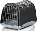 Imac Transportbox Linus Cabrio Katzen 50 X 32 Cm Anthrazit
