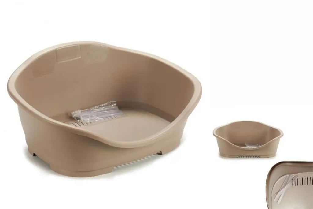  Hundebett Stefanplast Beige Kunststoff (42 X 24 X 56 Cm) (56 X 24 X 42 Cm) Stefanplast