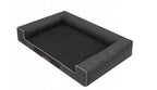  Hundebett Schlafplatz Hundekissen Hundesofa Tierbett Hundematratze Hobbydog XXL Schwarz Ökoleinen