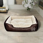  VidaXL Hundebett Braun Und Beige XXL