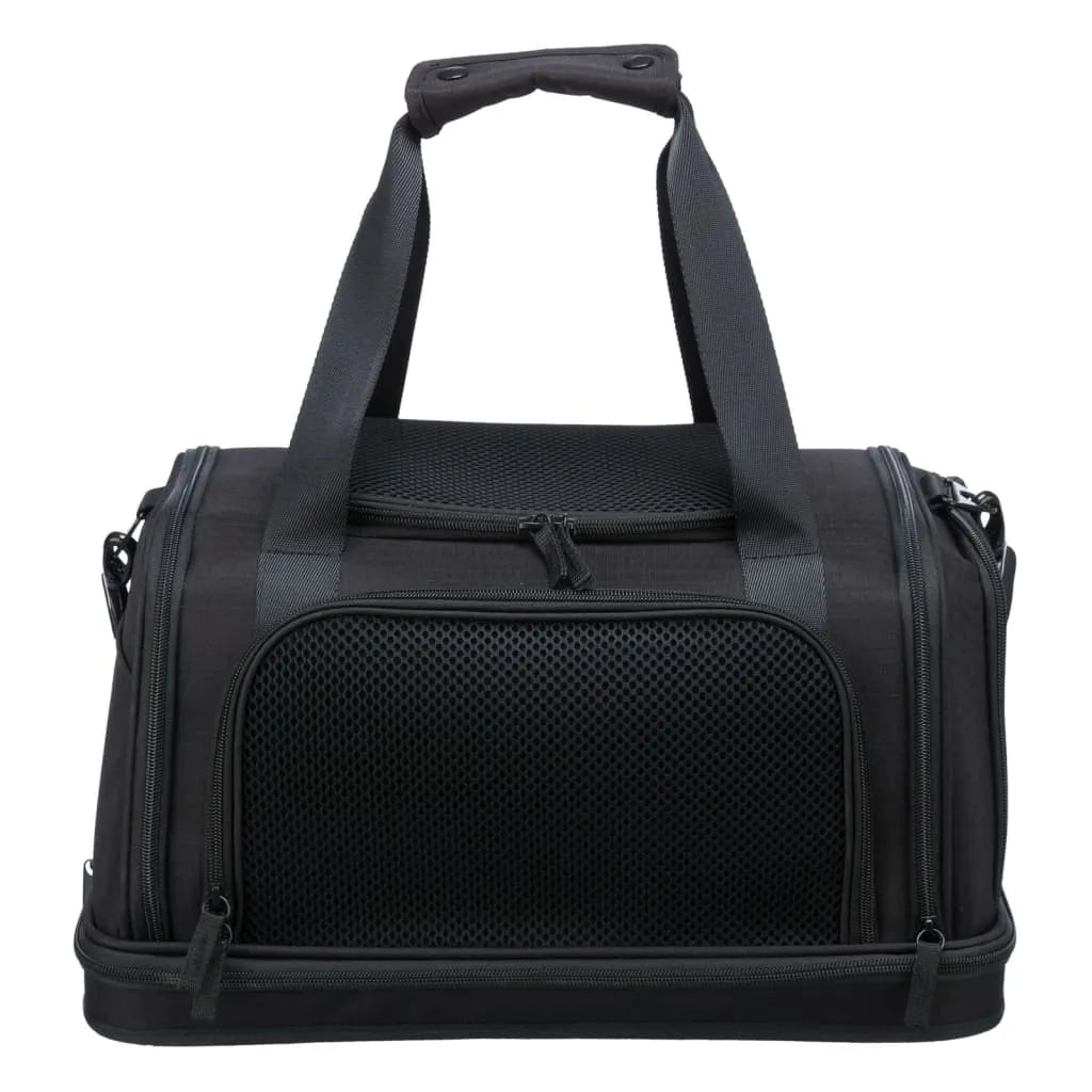  TRIXIE Flugtasche Für Hunde Plane 44x28x25 Cm Schwarz