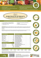  Bellfor Forstbach-Schmaus - Lachs & Forelle - Getreidefrei Kaltgepresst - 4 Kg | 28418