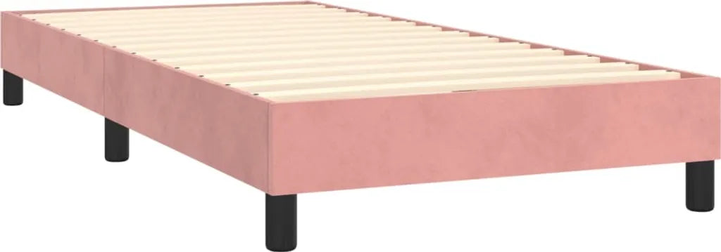  VidaXL Boxspringbett Rosa 90x200 Cm Samt