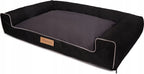  Hundebett XL Schwarz Hundesofa Hundeliege Hundekissen Hundekorb 100x65 Cm