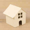  Minigarten Hundehütte, Weiß 7 Cm