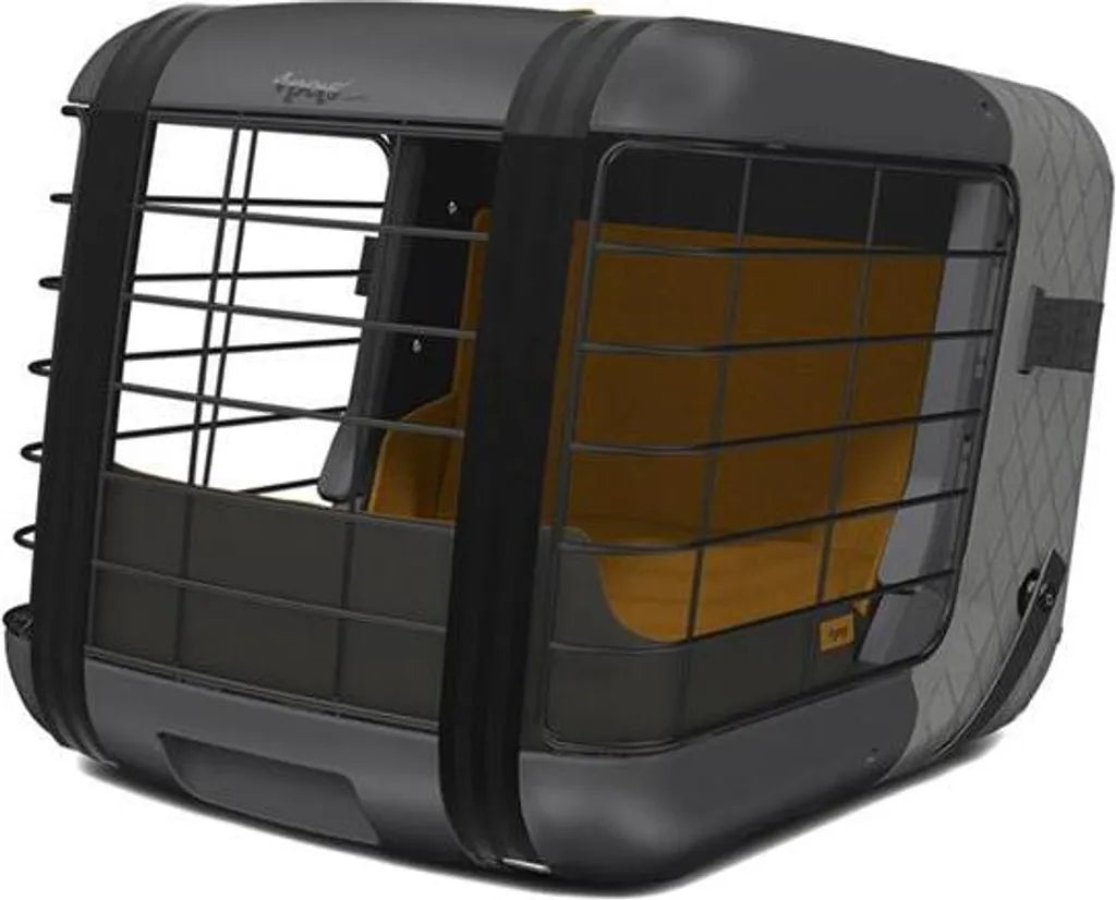  4Pets Caree Transportbox Smoked Pearl