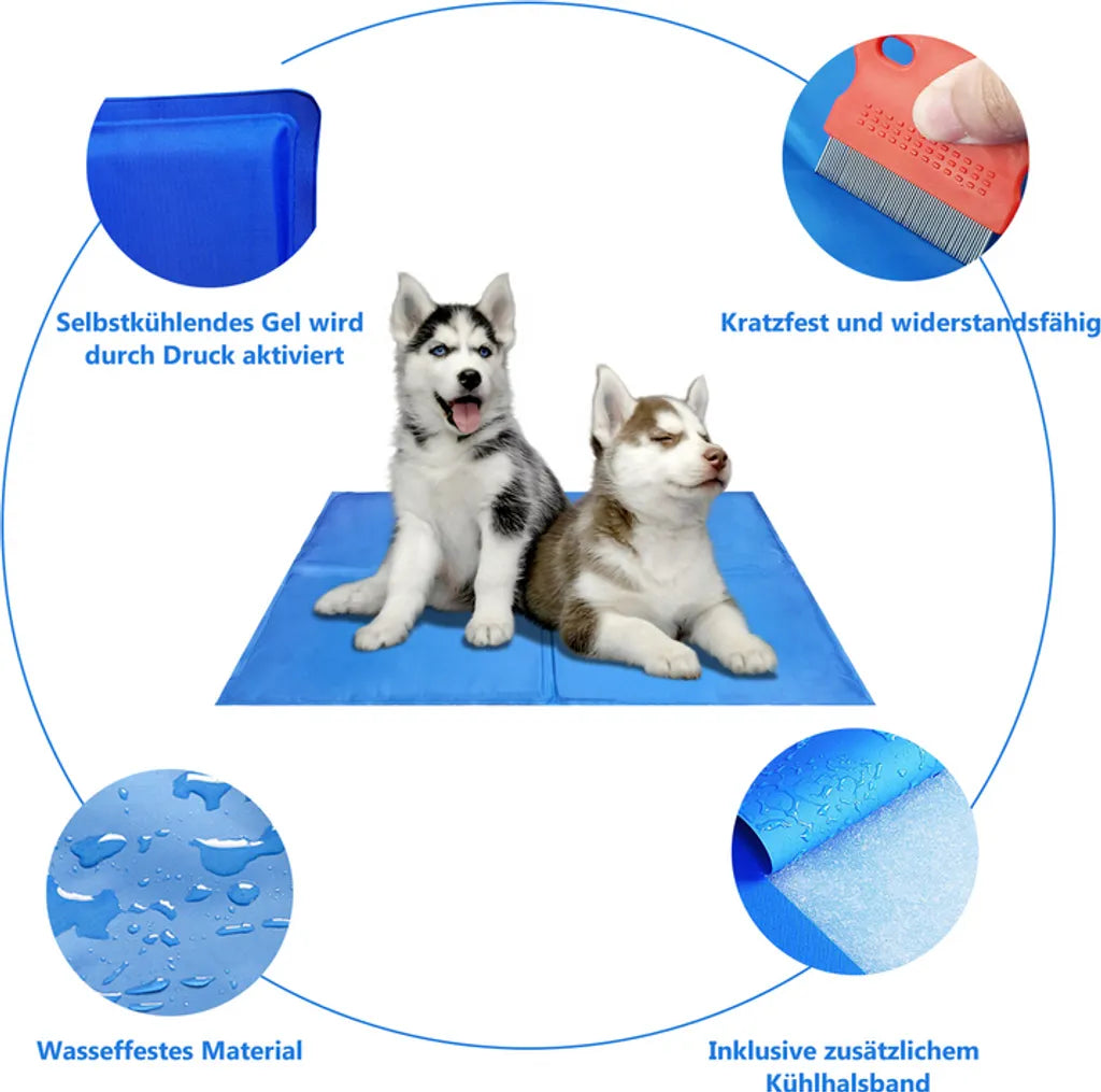  Wolketon Kuehlmatte Kuehlen Abkuehlung Hunde Hundekuehlmatte Sommer Cooling Hund Kuehlkissen