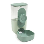  2 Stück Automatisches Futter- Und Wasserspender-Set Für Haustiere Grün Automatischer Feeder Für Hunde Katzen Haustiere