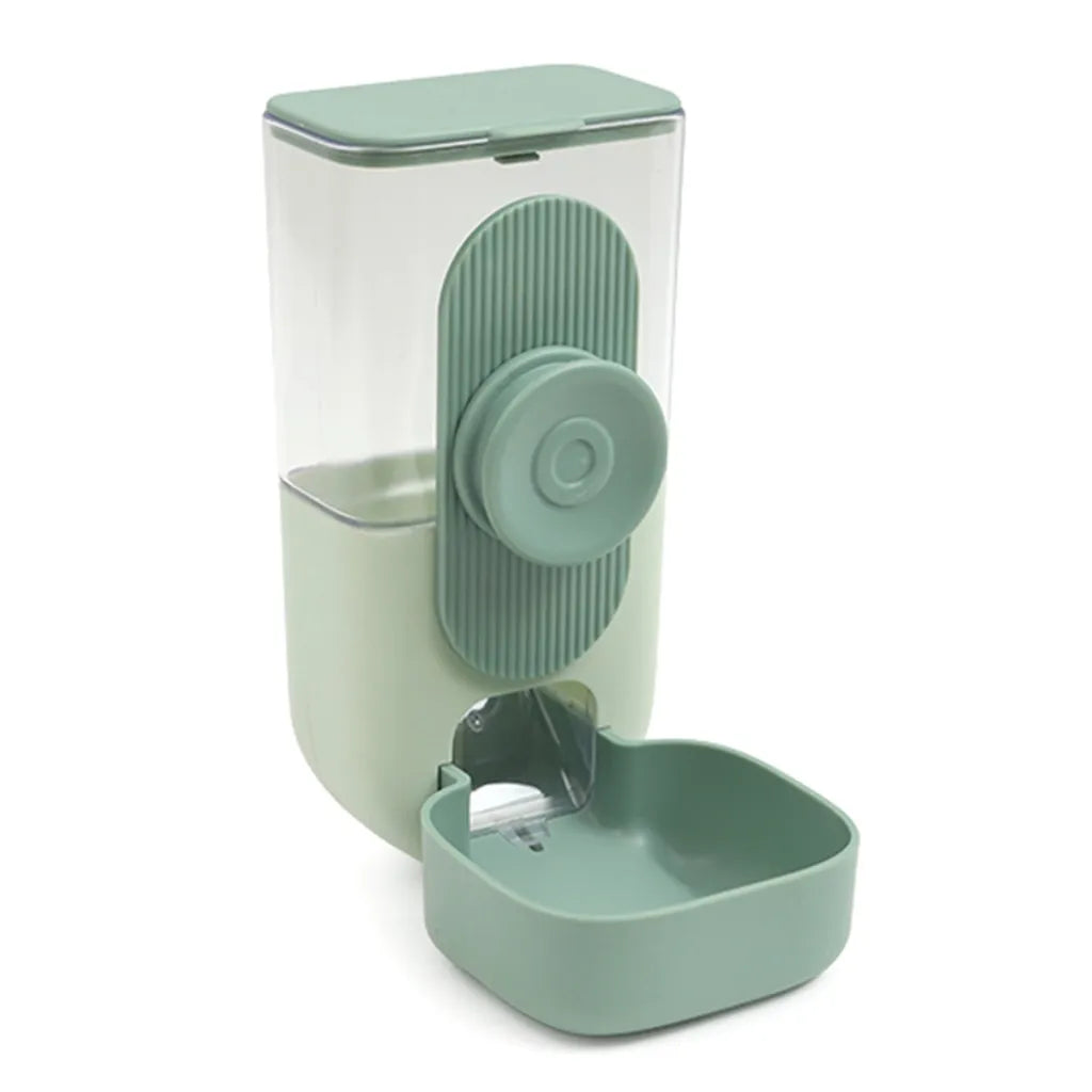  2 Stück Automatisches Futter- Und Wasserspender-Set Für Haustiere Grün Automatischer Feeder Für Hunde Katzen Haustiere
