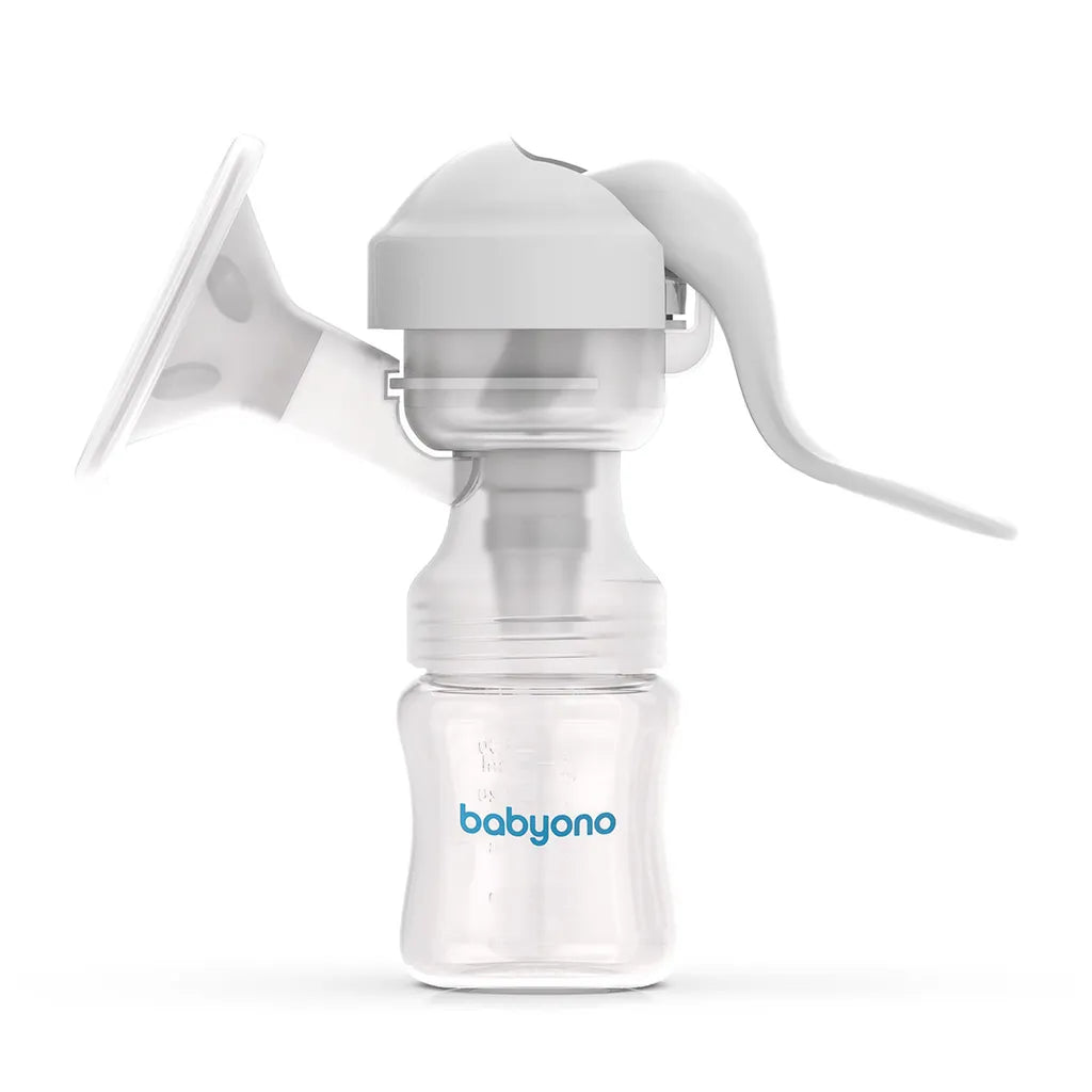  BabyOno Handmilchpumpe Manuelle Milchpumpe Anatomy