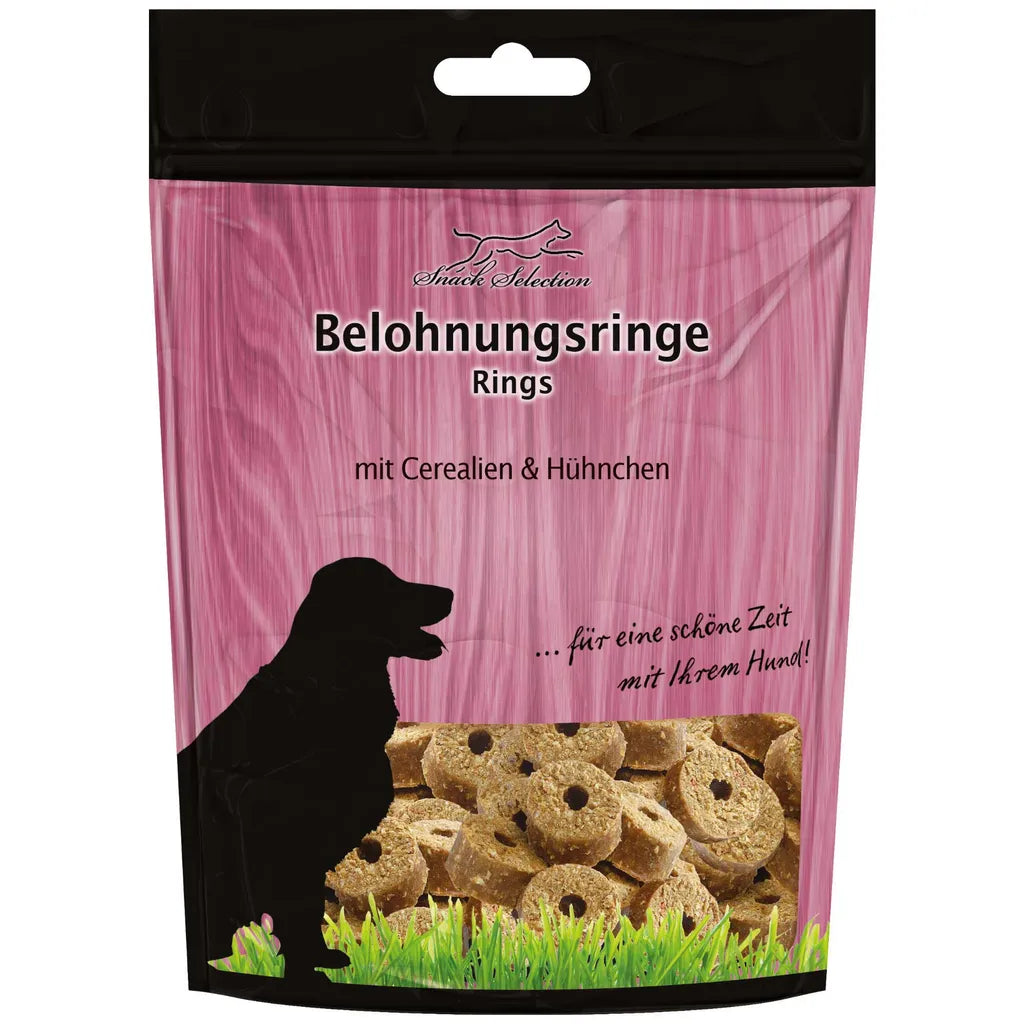  Schecker 3 X 500g Belohnungsringe Cerealien & Huhn - Leckere, Weiche Leckerli Für Hunde