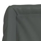  VidaXL Hundebett Mit Kissen Dunkelgrau 75x58x18 Cm Oxford-Gewebe