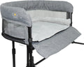  Close2Me HAPPY - Mittelgroßes Beistellbett Für Haustiere Bis 12 Kg, Inklusive Auflagepad Mit Kuschelrand