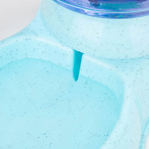  3.8L Wasserspender Für Haustiere, Wasserflasche Für Hunde, Futternapf Für Haustiere, Wasserspender Für Katzen, Futterspender Für Katzenfutter(grau)
