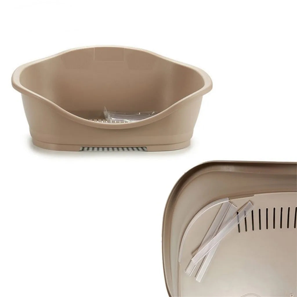  Hundebett Stefanplast Beige Kunststoff (42 X 24 X 56 Cm) (56 X 24 X 42 Cm) Stefanplast