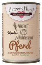  HerzensHund | Pferd MitGemüse Hypoallergen | Dose 400g