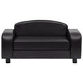  VidaXL Hundesofa Schwarz 80x50x40 Cm Kunstleder