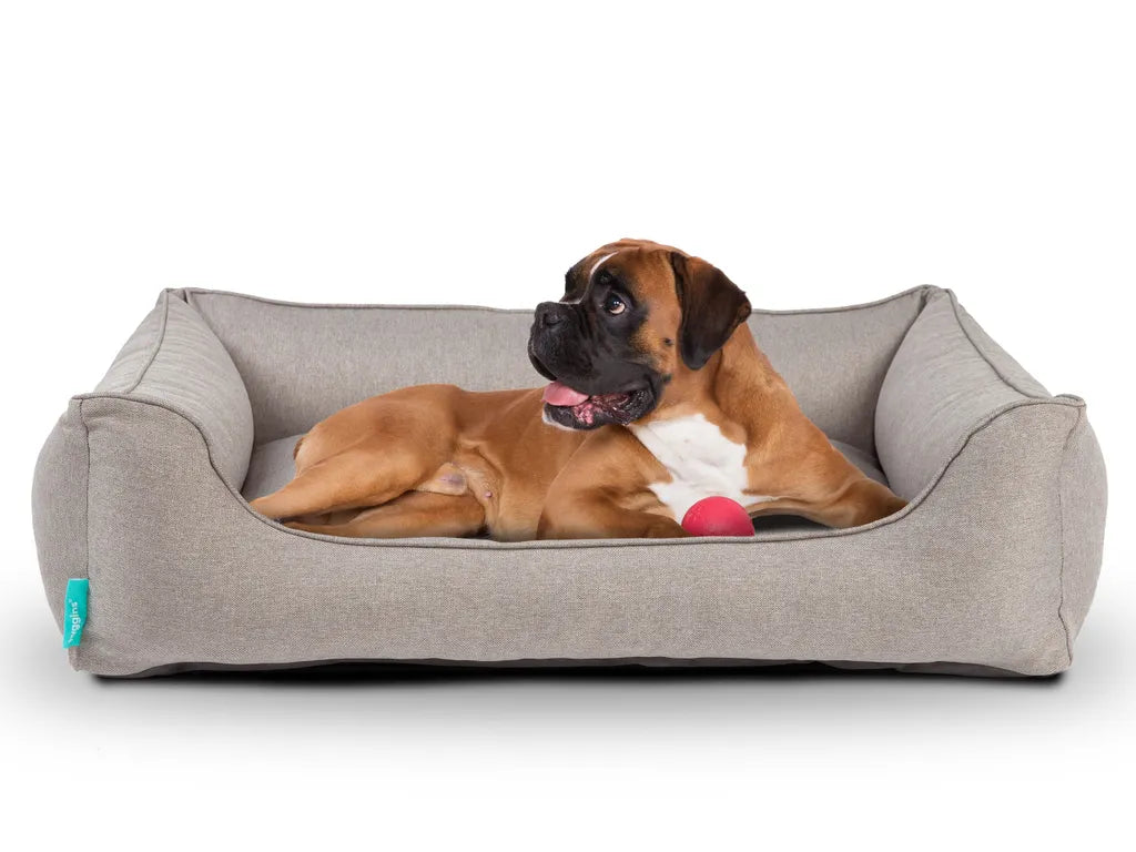  Dreamer Plus Hundebett, Color:graubeige, Size:XL