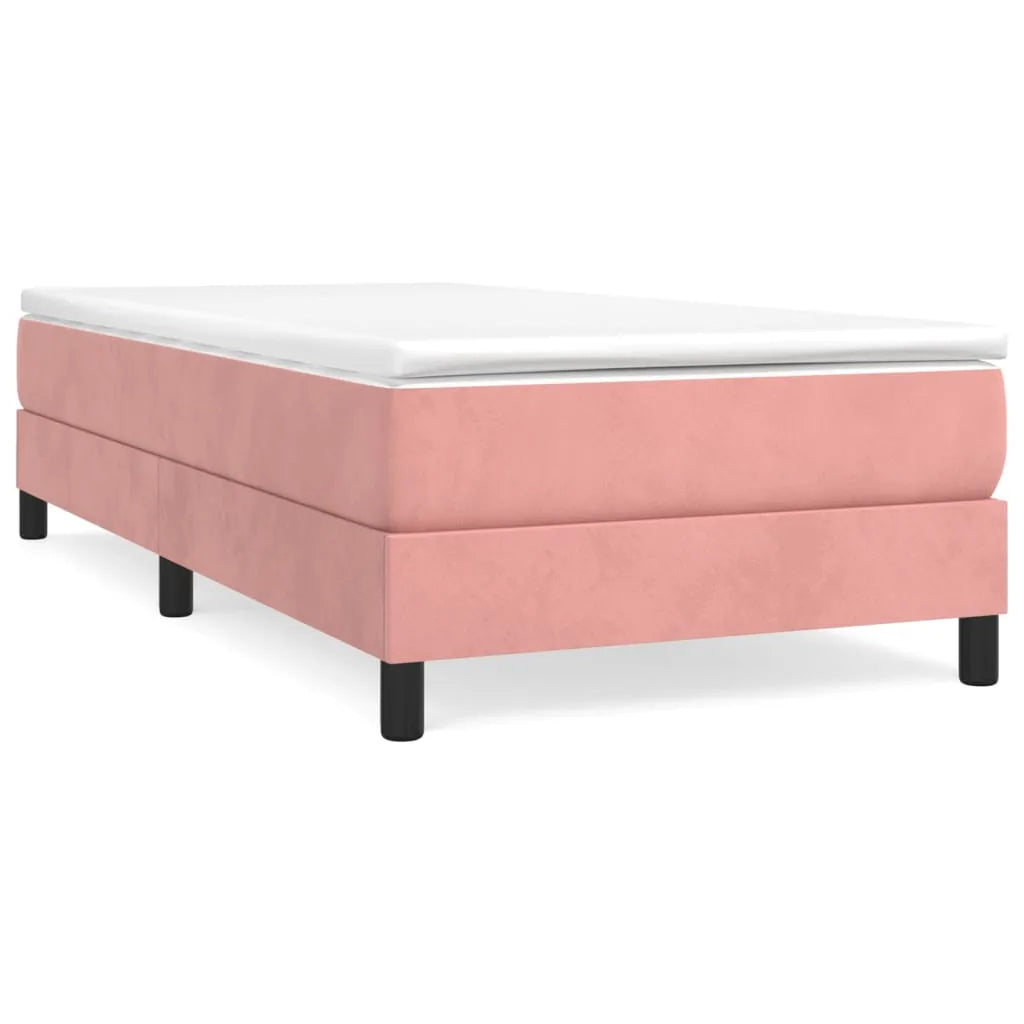  VidaXL Boxspringbett Rosa 90x200 Cm Samt