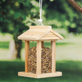  Vogelfutterhaus Vogelfutterstation Futterspender Futterhaus Spender Aus Holz