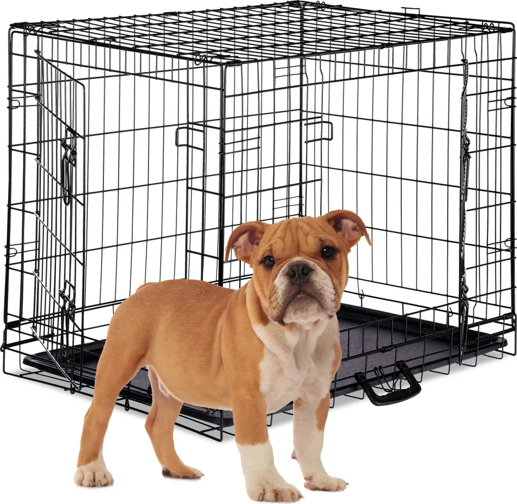  Relaxdays Faltbarer Hundekäfig Größe S-XXXL