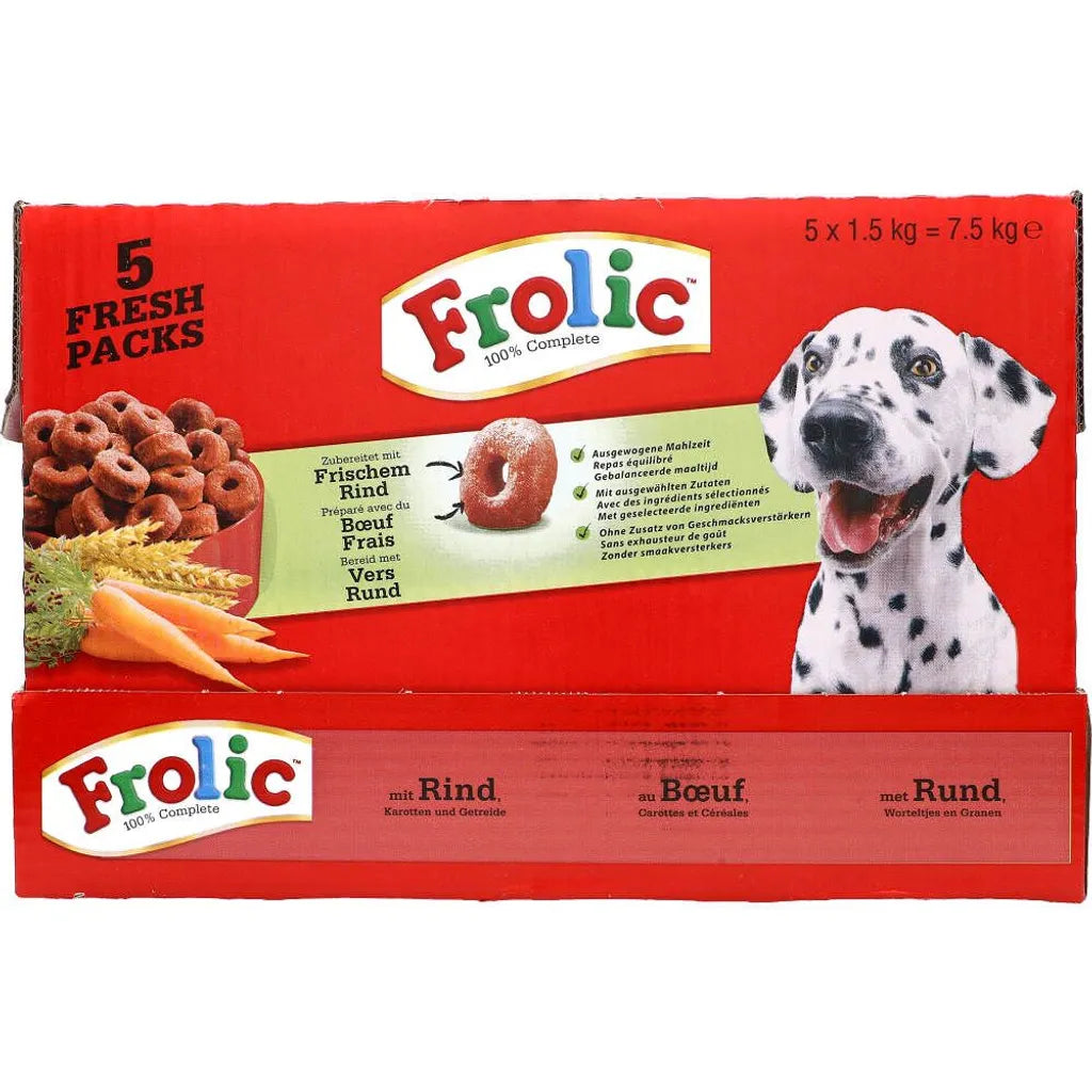  Frolic Mit Rind, Karotten & Getreide (7,50 Kg)