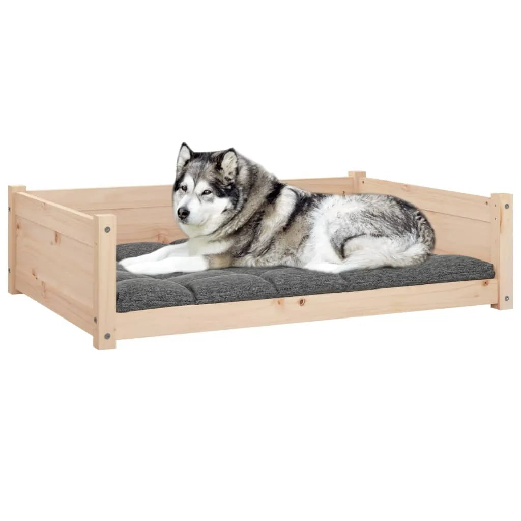  VidaXL Hundebett 105,5x75,5x28 Cm Massivholz Kiefer