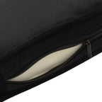  VidaXL Hundesofa Schwarz 60x43x30 Cm Plüsch Und Kunstleder